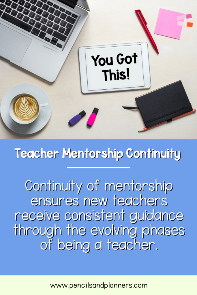 aerial shot of a teacher's desk with coffee, ipad, post it, and pen, ipad says you got this